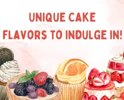 Unique Cake Flavors To Indulge In!